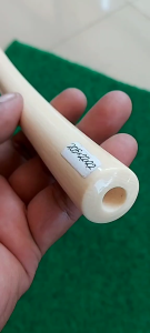 pipa gg lokal panjang 20cm dim dua lebih model pucuk lengkung mulus