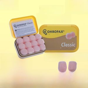OOPAX Wax Earplugs Noise Reduction Sleeping Aid Super Soundproofing Device for Disturbance Free Sleep Quality German Made