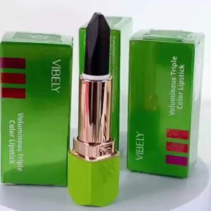 Beiyasi Ngàn Màu Sắc Lô Hội Ba Màu Son Môi Son Môi Chống Dính Cốc Dưỡng Ẩm Một Ba Màu