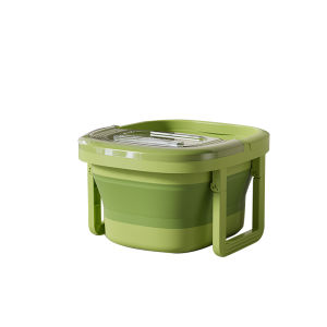 CHUSHE | Foldable Insulated Massaging Foot Bath Basin