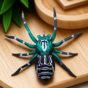 7cm 64g Lifelike Soft Spider Bait Fishing Lures Artificial Bait for Pike Carp Bass Top Water Baits