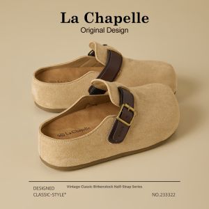 La Chapelle | Comfort Lazy Slip-on Heeled Sandals