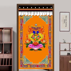 HUAYASEN | Rèm Vải BRAINTEN Bliss Tibetan Auspicious Treasures
