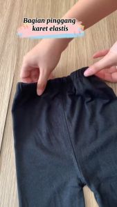 Leging Bayi 4Bulan Sampai 12Bulan HITAM Spandek / Celana Lejing Anak Bayi Perempuan / Baby Legging