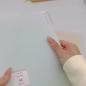 ร้านอยู่ที่ไทย 4เล่ม สมุดโน๊ตริมลวด A5 B5 มีเส้น 60แผ่นต่อเล่ม กระดาษสีถนอมสายตา สมุดสันห่วง