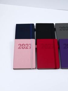 2027 365 Days Daily Planner Agenda Notebook Time Management Schedule Journal 320 Pages Weekend On One Page Multi-Color Office