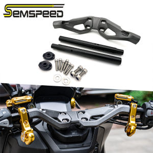 SEMSPEED For Honda ADV150 ADV160 UHR150 ADV 150 160 2019-2024 Motorcycle CNC Handlebar Clip Ons Balance Stable Mount Handle Bar Fork Support