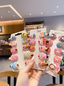 Set 10 kẹp kóc mái hàn quốc cho bé nhiều mẫu cute ngẫu nhiên