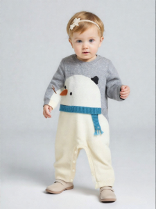 YeeHoO KIDS | Long Sleeve Long Baby Bodysuit Spring