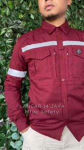 Grosir Kemeja Tactical M TAC Lengan Panjang / Kemeja M TAC Safety / Kemeja Lapangan