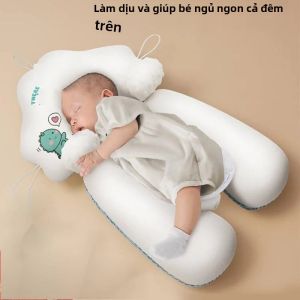 Gối Định Hình Cho Trẻ Sơ Sinh Có Thể Điều Chỉnh Chống Lật Khi Nằm Nghiêng Làm Dịu Giấc Ngủ Chất Liệu Cotton Dành Cho Bà Mẹ Và Bé