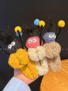 Cute Large Size Plush Hair Claw for Women Cartoon Doll Back of Head Shark Clamp Stylish Autumn Winter New Model Hair Accessory