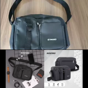Tas Slingbag selempang Pria Montero Bag MR 715 waterproof