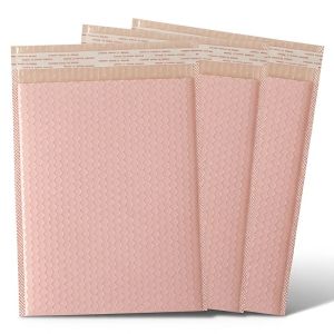 10Pcs Naked Pink Co extruded film bubble bag Express Packaging Bags Books Clothing Packaging Bags Waterproof Dustproof bags