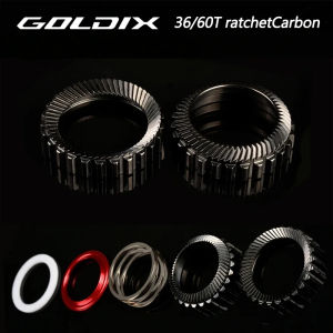 GOLDIX New Ratchet Meshing Spiral Bike Hub 36T/60T for Road/Mountain Bike (370 350 310 180 160) Bicycle Hub Parts