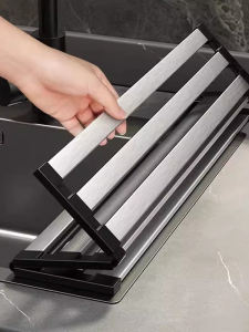 TIJU | Stainless Steel Folding Single Basin Sink Drying Rack
