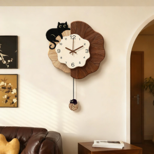 BEISIJIA | Vintage Quiet No-drilling Wall Clock