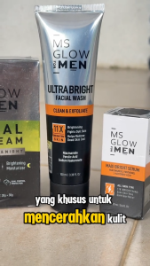 MS Glow For Men New Variant Package - Paket Brightening