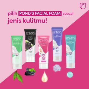 PONDS CLEAR SOLUTION FACIAL SCRUB 100GR - 50GR