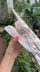 Dép Sandal Bé Gái Nàng Tiên Cá Lấp Lánh Nhập Quảng Châu 708 Size 26-37 (Phom nhỏ 2 Size)