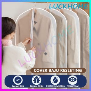 Plastik Cover Baju Gantung Pelindung Baju Gantungan Kantong Debu Cover Gantungan Baju Anti Debu Sarung Plastik Pelindung Baju Dustproof Organizer