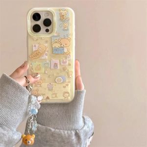 Mao Shell Delicious Bear Full Cover Anti-Fall Simple Design Phone Case for OPPO Find X8s pro X7 Ultra A1X A2 A3 pro A97 A58 A93 A76 Soft Shell