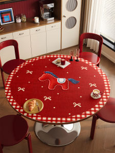 ovzf | Round Waterproof & Oil-resistant Tablecloth