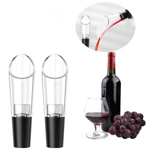 Acrylic Wine Pourer Decanter Wine Portable Wine Aerator Pourer  Wine Fast Aerating for Maximum Oxygen Wineware Accessories