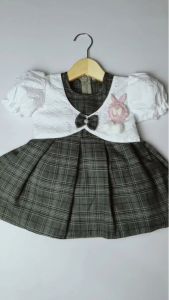 VNR N1001 Cheryl Dress Bayi & Anak Perempuan 6-12 Bulan