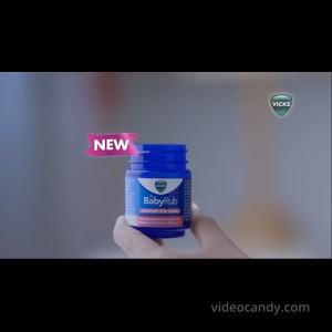 Vicks BabyRub 50ml Specifically for Babies-Moisturize Soothe and Relax your baby