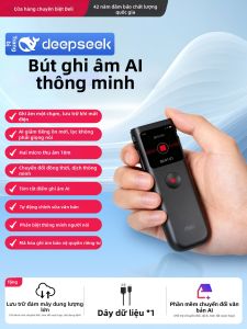 deli | Thiết Bị Ghi Âm Di Động AI HD Giảm Nhỏ