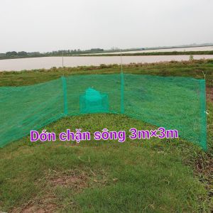 Dớn chặn sông. dớn chặn suối. loại dầy. rộng 3m dài 3m. xương thép bọc nhựa độ bền cao