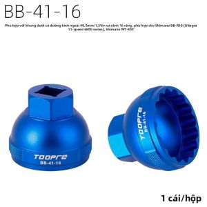 Bộ Dụng Cụ Tháo Lắp Ống Giữa Trục Giữa Xe Đạp Leo Núi Và Xe Đạp Đường Trường TOOPRE Tích Hợp Ren Sửa Chữa Trục Giữa Xe Đạp