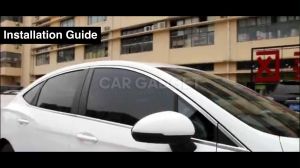 Toyota Vios Window Chrome Lining Weatherstrip Window Belt For Vios NCP93 (2007-2012) Car Gadget