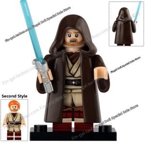 Star Wars Anakin Obi Wan Skywalker Clone Trooper Minifigure Building Blocks