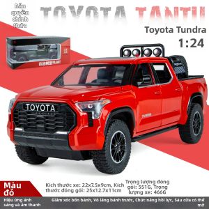 JUANNUO | Xe Tải Nhỏ Mô Hình Thật Bằng Hợp Kim