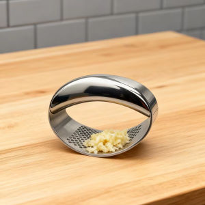 Stainless Steel Garlic Press Crusher Manual Garlic Mincer Chopping Garlic Tool Fruit Vegetable Tools Kitchen Accessories Gadget