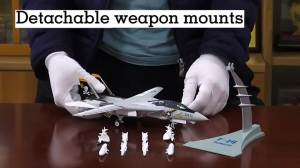Mô Hình Máy Bay Chiến Đấu Tỷ Lệ 1:72 Hạng Sang VF-84 Squadron F14 Tomcat Bằng Hợp Kim Kim Loại Đồ Trang Trí Bàn Làm Việc Vật Trang Trí Nhà Cửa & Văn Phòng Dành Cho Người Sưu Tầm