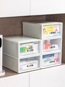 Hộp Lưu Trữ Thuốc Gia Đình Đa Cấp Có Dung Lượng Lớn