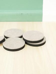 Self Adhesive Chair Leg Pads Thick Felt Table Chair Sofa Heighten Foot Pad Anti-Slip Mute Furniture Legs Floor Protectors