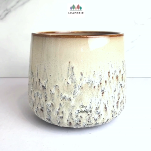 The Leaferie Eggum plant pots. Ceramic flowerpot . flowerpots . flower pot . planter . planters