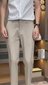 2025 Korean new style PH.Filipino super fashion must-have trousers Menswear Plain  Pocket Lingerie Pants