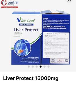 Viên uống thải độc gan- kết hợp bổ sung vitamin hỗ trợ gan- hàng australia