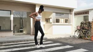 Quần Legging Yoga Cạp Cao Ôm Bụng Dáng Loe Chất Liệu Siêu Mềm Dài Đến Mắt Cá Chân Màu Trơn Phong Cách Thể Thao Dành Cho Nữ
