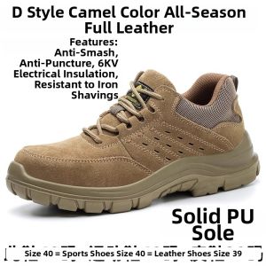 SENNUOKE | Puncture Resistant Anti Smash Lightweight Flexible Sole Insulation Breathable Work Safety Shoes
