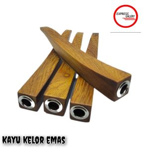 pipa once varian kotak 12cm kayu kelor hitam liwung macan kelor emas nogosari bidara dewandaru A2