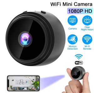A9 1080p HD camera wide-angle night vision shooting wireless camera mini surveillance WIFI camera supports memory card recording and mobile phone APP remote monitoring comes with its own battery