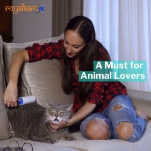 Roll Pembersih Bulu Kucing Roller Pembersih Bulu Hewan Debu Kotoran Sticky Lint Remover Serbaguna