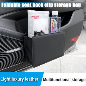 Thích hợp cho xe Chevrolet Equinox Malibu cho Camaro Cruze Blazer Traverse TRAX tia lửa Sonic Volt Bolt Thùng đựng rác trên xe Cửa Hộp lưu trữ có thể gập lại túi lưu trữ lưng ghế vật tư nội thất xe hơi