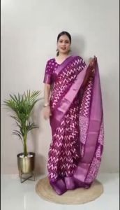 [Pre Order] Most Beautiful 1 Minute Ready To Wear Soft Silk Saree ~ Delivery Lead Time : 10 days